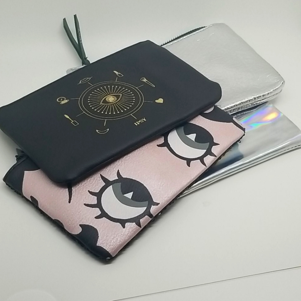 Ipsy Make up bags - bundle of 4